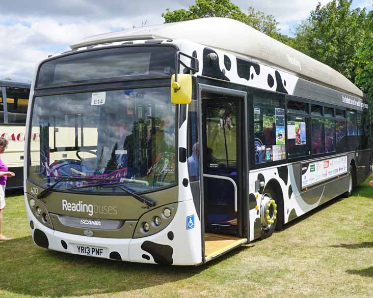 Reading Buses Scania K270UB ADL Enviro300 420